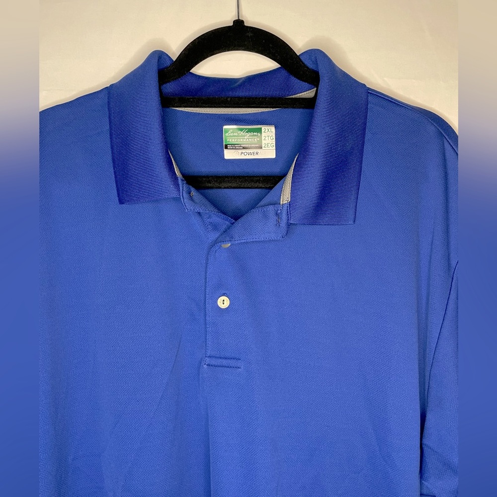 Ben Hogan | Royal Blue 3 Button Polo Shirt
